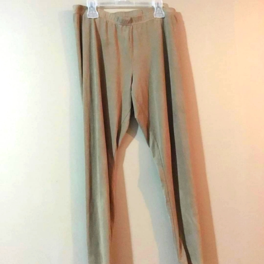 Beige leggings